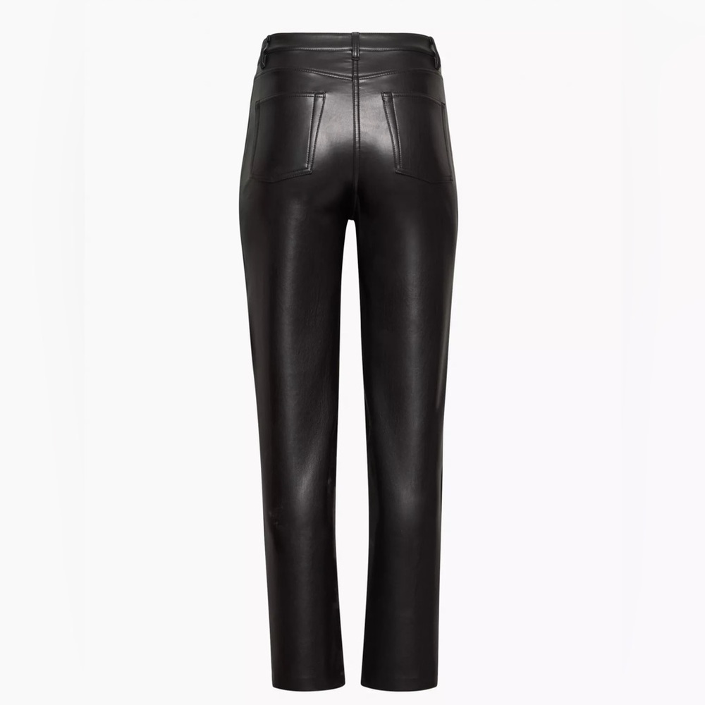 Aritzia Wilfred Melina Faux Leather Pant - Picture 2 of 13